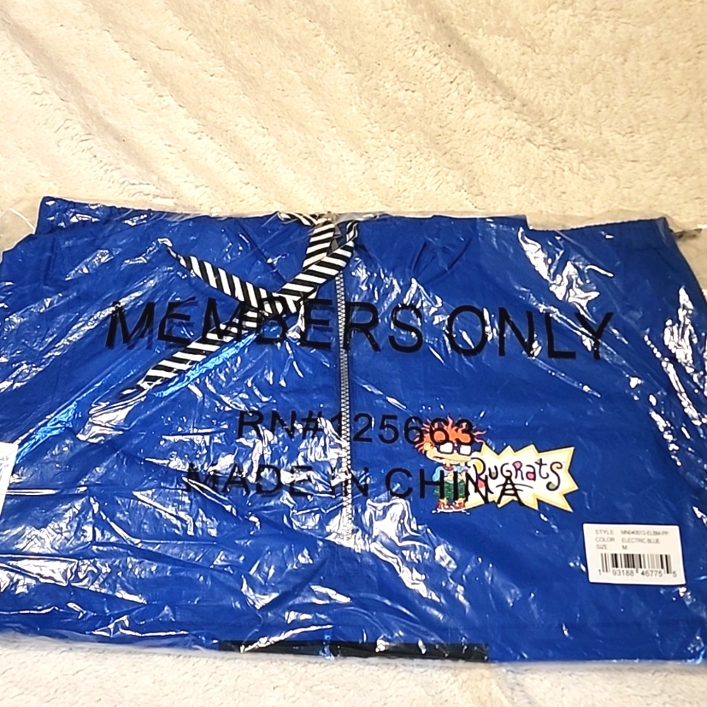 Members Only Nickelodeon Light weight Windbreaker Jacket